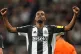 Newcastle United's Alexander Isak celebrates scoring their side's fifth goal of the game during the Premier League match at St James' Park, Newcastle upon Tyne, April 16, 2025