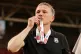 Wrexham manager Phil Parkinson celebrates after the Sky Bet League One match at SToK Racecourse, Wrexham, April 26, 2025