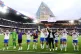 England manager Sarina Wiegman (centre right) and players celebrate after Chloe Kelly scored the winning penalty during the UEFA Women's Euro 2025 final at St. Jakob-Park in Basel, Switzerland. Picture date: Sunday July 27, 2025