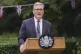 Prime Minister Keir Starmer speaks as he hosts a VJ Day commemorative reception in the garden of 10 Downing Street, London, August 14, 2025