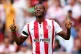 Brentford's Dango Ouattara celebrates scoring their side's first goal of the game during the Premier League match at the Community Stadium in Brentford, London, August 23, 2025