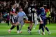 Grimsby Town's goalkeeper Christy Pym (right) is congratulated by his teammates after they win the penalty shoot out during the Carabao Cup second round match at Hill Blundell Park, Grimsby, August 27, 2025