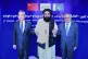 Pakistan's Ishaq Dar, Afghanistan’s Amir Khan Muttaqi, and China’s Wang Yi jointly shake hands prior to their trilateral summit, in Kabul, Afghanistan, August 20, 2025. Photo: Pakistan's Ministry of Foreign Affairs via AP