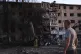 A resident looks at his destroyed home following Russian air strike in Zaporizhzhia, Ukraine, August 30, 2025
