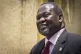 South Sudan's rebel leader Riek Machar speaks to the media about the situation in South Sudan following a peace agreement the week before with the government, in Addis Ababa, Ethiopia, August 31, 2015