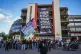 The Action Group for Palestine demonstrates as a reaction to the international soccer match between Norway and Israel taking place next month, outside Ullevaal Stadium in Oslo, Norway, Wednesday, Sept. 17, 2025