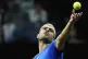 Team Europe's Carlos Alcaraz, of Spain, serves against Team World during a doubles match on the third day of the Laver Cup tennis tournament in San Francisco, September 21, 2025