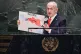 Israel Prime Minister Benjamin Netanyahu addresses the 80th session of the United Nations General Assembly, Friday, Sept. 26, 2025