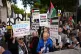 Campaigners from the Palestine Solidarity Campaign take part in a protest outside Downing Street, London, to oppose the visit of Israeli President Isaac Herzog, September 9, 2025