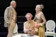 SECOND TO NONE: (L to R) Charles Dance as Gustaf, Nicholas Farrell as adolf and Geraldine James as Tekla / Pic: Ellie Kurttz