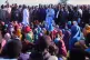 Borno state Governor Babagana Zulum (centre back) speaks to people affected by a Boko Haram attack, as he visits the area in Darul Jamal, Nigeria, September 6, 2025