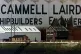 General view of the Cammell Laird ship yard on the River Mersey in Liverpool