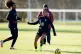 USA's Alyssa Thompson during training at the Tottenham Hotspur Training Ground, London, November 29, 2024