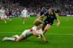 England's Ellie Kildunne scores her sides fourth try during the Women's Rugby World Cup 2025 Pool A match at the Stadium Of Light, Sunderland. Picture date: Friday August 22, 2025