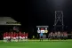 Manchester United's and Grimsby Town's players during the penalty shoot out during the Carabao Cup second round match at Hill Blundell Park, Grimsby, August 27, 2025