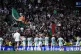 Celtic's players applaud their fans after the William Hill Premiership match at Ibrox Stadium, Glasgow, August 31, 2025