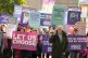 Pro-assisted dying campaigners outside the Houses of Parliament, London, ahead of Assisted Dying Bill being debated in the House of Lords for the first time, September 12, 2025