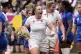 England's Amy Cokayne celebrates scoring a try during the Women's Rugby World Cup 2025 semi-final match at Ashton Gate, Bristol. Picture date: Saturday September 20, 2025