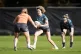 England's Ellie Kildunne (centre) during a training session at The Lensbury, London. England will face Canada in the final of the Women's Rugby World Cup on Saturday, September 24, 2025