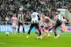 Newcastle United's Joelinton scores their side's first goal of the game during the Carabao Cup third round match at St James' Park, Newcastle upon Tyne, September 24, 2025