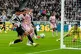 Newcastle United's William Osula scores their side's fourth goal of the game during the Carabao Cup third round match at St James' Park, Newcastle upon Tyne, September 24, 2025