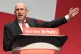 Defence Secretary John Healey speaking during the Labour Party Conference at the Liverpool Arena, September 29, 2025