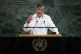 President of Colombia Gustavo Petro Urrego addresses the 80th session of the United Nations General Assembly, September 23, 2025, at U.N. headquarters