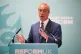 Reform UK leader Nigel Farage during a press conference in Caerphilly as he announces Llyr Powell as the party candidate for the upcoming Caerphilly Senedd by-election, September 12, 2025