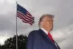 President Donald Trump speaks with reporters before departing on Marine One from the South Lawn of the White House, September 16, 2025, in Washington