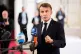 French President Emmanuel Macron arrives at an informal summit in the Danish parliament at Christiansborg Castle in Copenhagen, October 1, 2025. Photo: Thomas Traasdahl/Ritzau Scanpix via AP