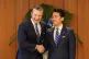 US Defence Secretary Pete Hegseth (left) meets Japan's Defence Minister Shinjiro Koizumi in Tokyo, October 29, 2025