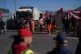 Members of Unite on the picket line in Tyseley, Birmingham, amid an ongoing refuse workers' strike in the city, April 1, 2025