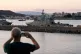 The Spanish navy ship Furor sets sail from the port of Cartagena to the eastern Mediterranean, where the humanitarian aid flotilla bound for Gaza is located, to assist it if necessary or carry out a rescue in the event of an attack, Spain, September 25, 2025