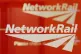 A Network Rail sign at their headquarters in London