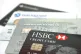 Credit cards from Santander, Barclaycard, American Express and HSBC