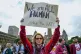 Demonstrators during an anti-racism protest organised by Stand Up to Racism, in George Square, Glasgow. Picture date: Saturday August 10, 2024