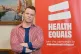 Social commentator and author Darren McGarvey at the Health Equals parliamentary reception, July 15, 2025