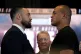 Joseph Parker and Fabio Wardley face off during a press conference at Glazers Hall, London. Picture date: Tuesday September 9, 2025