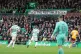 A banner is unfurled during the Premiership match at Celtic Park, Glasgow, October 5, 2025