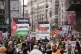 People take part in a Palestine Solidarity Campaign rally in central London, November 30, 2024