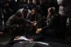 Palestinians mourn relatives killed in a Israel strike at a hospital morgue in Rafah, southern Gaza Strip, on March 4, 2024