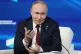Russian President Vladimir Putin gestures as he answers questions during a meeting with foreign policy experts at the Valdai Discussion Club in the Black Sea resort of Sochi, Russia, October 2, 2025