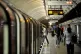 The Northern Line underground at Tottenham Court Road Station in London