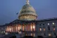 The Capitol is seen at dusk as Democrats and Republicans in Congress are angrily blaming each other and refusing to budge from their positions on funding the government, in Washington, September 30, 2025