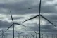A view of turbines at Whitelee Windfarm in East Renfrewshire