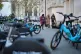 Forest and Lime + Uber e-bikes left on the pavement in Parliament Square, London, November 26, 2024