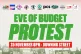 Eve of budget protest