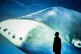 A man views a lifelike audiovisual installation of a Bowhead whale, highlighting Hull�s whaling heritage, at the Maritime Museum in Hull, forming part of the 2017 UK City of Culture Made in Hull programme