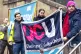 Members and supporters of the University and College Union (UCU) Scotland during a rally at Buchanan Street in Glasgow, February 10, 2023