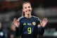 Scotland's Caroline Weir reacts following the international friendly match at KDM Group East End Park, Dunfermline, October 28, 2025
